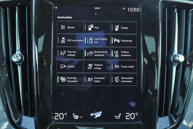 Volvo V60 T6 Recharge AWD Inscription - IntelliSafe Assist - Parkeercamera achter - Parkeersensoren voor & achter - Elektr. bedienb. bestuurdersstoel met geheugen - High Performance audio - 18' LMV