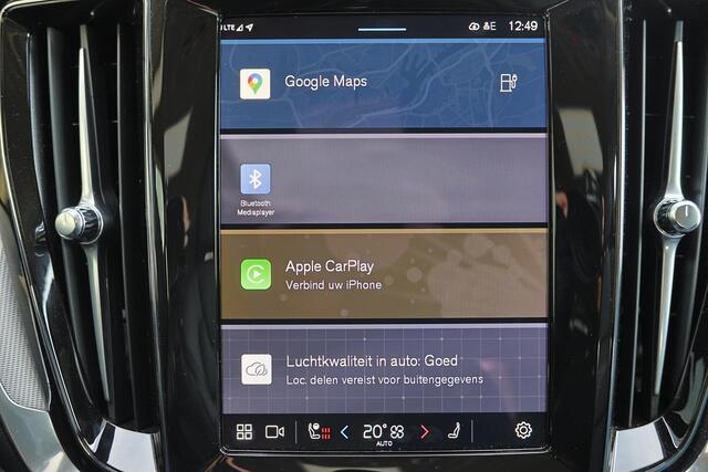 Volvo V60 T6 Recharge AWD Plus Dark - IntelliSafe Assist & Surround - 360º Camera - Harman/Kardon audio - Adaptieve LED koplampen - Verwarmde voorstoelen, stuur & achterbank - Parkeersensoren voor & achter - Elektr. bedienb. voorstoelen met geheugen - Extra getint