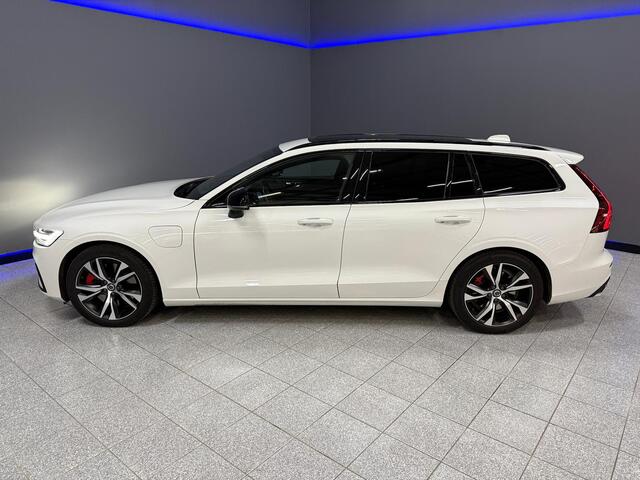 Volvo V60 2.0 T6 Recharge AWD R-Design 360|Trekhaak|H/K|HeadUp|Pano