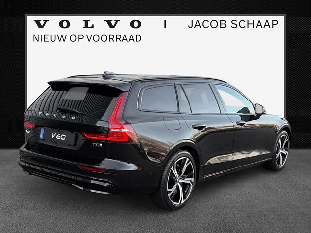 Volvo V60 2.0 T8 Plug-in hybrid AWD Ultra Perf. Ed. Dark / Nieuw uit voorraad / Head-up display / 19" Glossy Black Diamond / 360 Camera /