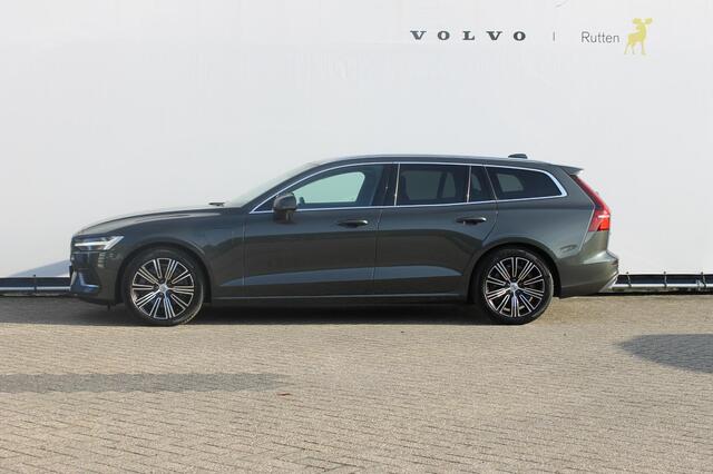 Volvo V60 T6 350PK Automaat Recharge AWD Inscription Panoramisch schuif-kanteldak / Semi elektrisch wegklapbare trekhaak / DAB+ / Apple Carplay / Lederen bekleding / 360graden camera