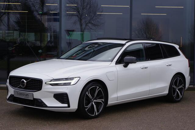 Volvo V60 2.0 T8 456 PK Plug-in Hybrid AWD Ultimate Dark Long Range, Panoramadak, Trekhaak, H/K Sound, 360 Camera,