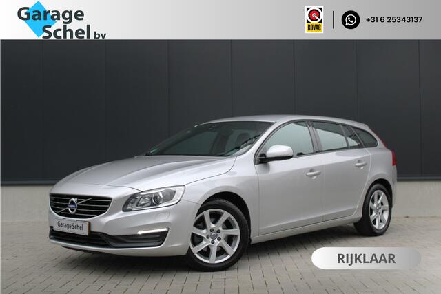 Volvo V60 1.5 T3 Polar+ Dynamic - Leder - Stoelverwarming - Trekhaak - Navi - PDC - On Call - Xenon - Rijklaar