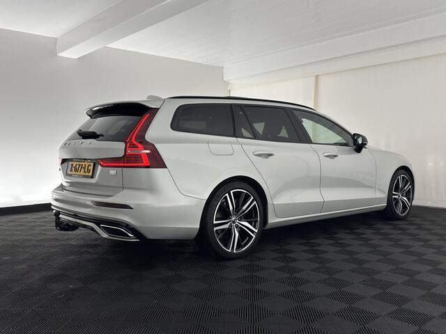 Volvo V60 2.0 T6 Recharge AWD R-Design (Plug-in) (INCL.BTW) Aut. *PANO | HEAD-UP | LEATHER-FABRIC | FULL-LED | MEMORY-PACK | HARMAN/KARDON | DIGI-COCKPIT | HEATED-SPORTSEATS | KEYLESS | DAB+ | NAVI-FULLMAP | PDC | CRUISE | TOWBAR | 19''ALU*