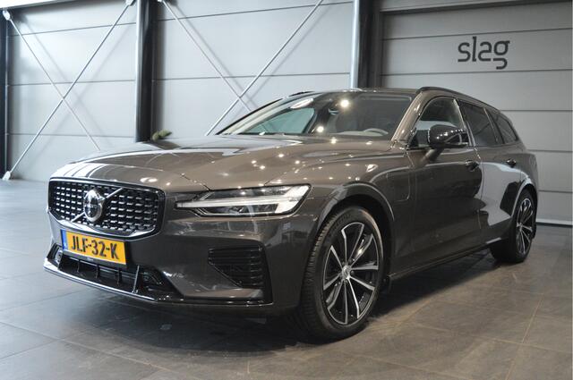 Volvo V60 2.0 T6 Plug-in hybrid AWD Plus Dark leer trekhaak !!