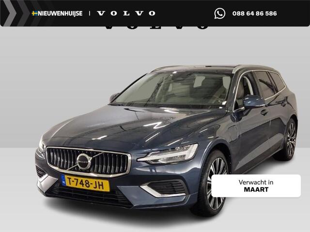 Volvo V60 2.0 T6 Plug-in hybrid AWD Plus Bright | Google auto | Harman/Kardon | Adaptieve cruise | Memory | Stoelventilatie voor | Stoelverwarming V+A | Stuurverwarming | Keyless entry/start |