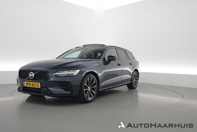 Volvo V60 2.0 T6 Plug-in hybrid AWD Plus Dark | S/K-dak | Harman/Kardon | Memory | Stoel-stuur-ruitverw. | 360*+PDC | Adapt. Cruise | Elek. Klep | 18'' | LED V
