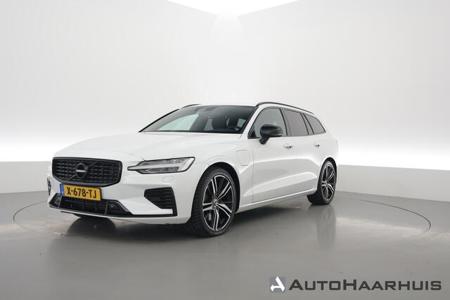 Volvo V60 T8 Recharge R-Design | Memory Seats | Pilot Assist | H&K Audio | Stoel- Stuurverw. | Elek. Trekhaak | Nav + CarPlay