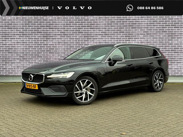 Volvo V60 2.0 T8 Twin Engine AWD Momentum Pro | Adaptieve Cruise Control | Panoramadak | Donker Glas | Parkeersensoren Voor en Achter | Stoel en Stuurverwarming |