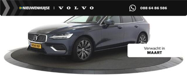 Volvo V60 2.0 B3 Inscription | Achteruitrijcamera | Trekhaak | Lederen Bekleding | Elektrisch verstelbare Stoel | Keyless Entry | Navigatie | Apple Carplay | Android Auto
