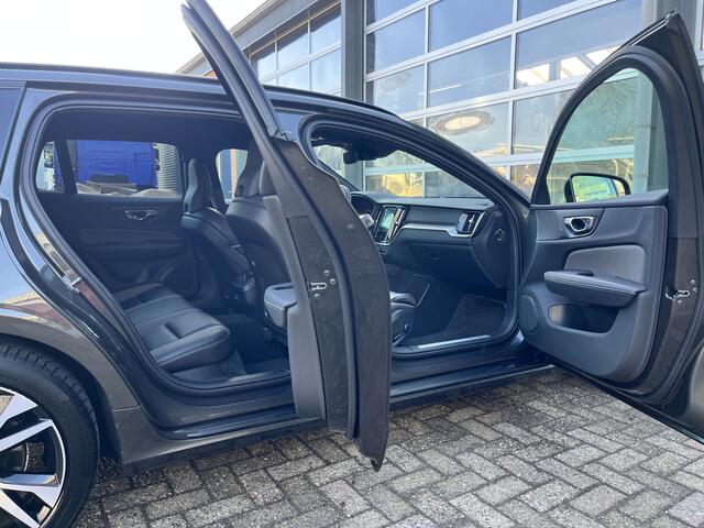 Volvo V60 2.0 T4 R-Design Leder Stoelverwarming Stuurwielbediening Parkeersensoren voor en achter Apple carplay Airco Cruise controle R-line Elektrische achterklep