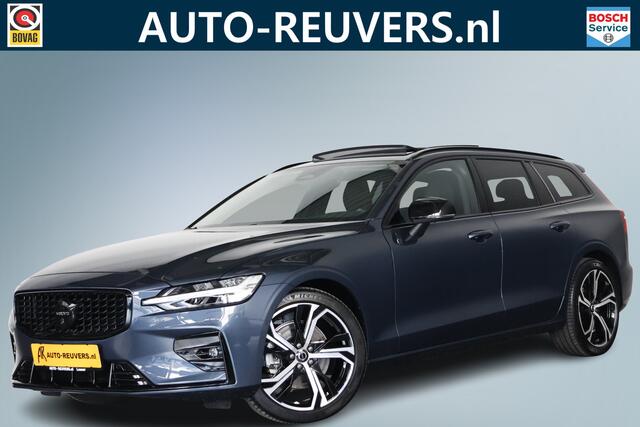 Volvo V60 2.0 B4 Ultimate Dark Panorama / Opendak /Leder / HUD / Pilot Assist / HarmanKardon / CarPlay