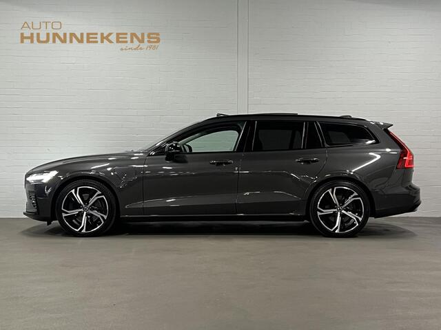 Volvo V60 2.0 T8 Plug-in hybrid AWD Ultimate Dark Trekhaak | Adapt. cruise | Massage | Open dak | 360 camera | Stoelventilatie | Stuur-/stoelverwarming