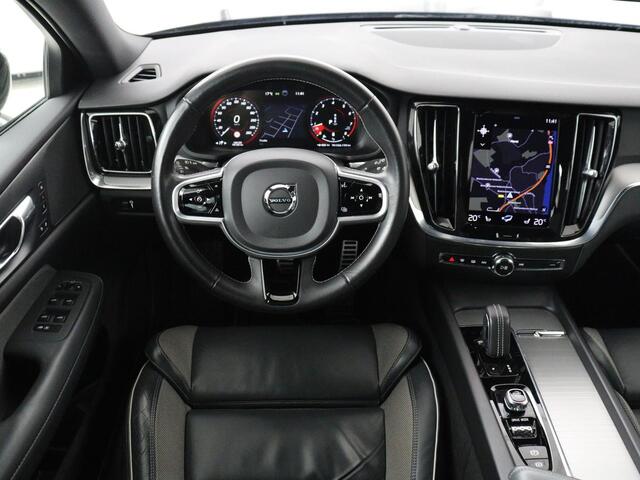 Volvo V60 2.0 B4 R-Design | Stoelverwarming | Adaptive cruise | Carplay | Camera | Keyless | Navigatie | Half leder | Full LED | Parkeerhulp | Climate control