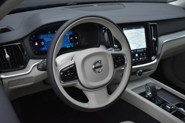 Volvo V60 2.0 B4 Inscription Achterruitrijcamera | Adaptieve Cruise Control | BLIS | Lichte lederen bekleding | Google