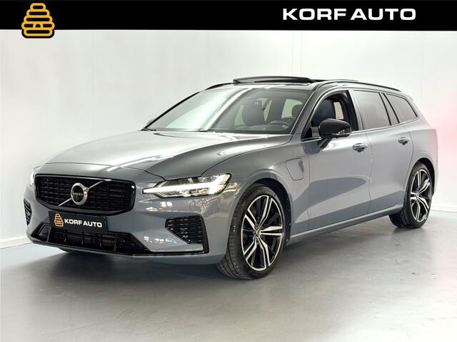 Volvo V60 2.0 T6 Recharge AWD R-Design 398PK | Pano | H&K | 360*cam | Leder