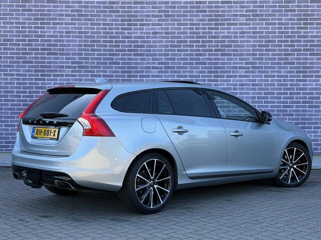 Volvo V60 2.0 T4 Polar+ Dynamic | Adaptieve cruise control | Trekhaak | Stoel/stuur verwarming | Kantel/schuifdak | 19" | Blis | Elektrisch verstelbare voorstoelen | Schakelflippers |