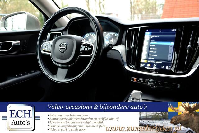 Volvo V60 2.0 B3 177 pk Inscription, Leer, Navi, Apple CarPlay, Stuurwielverw.