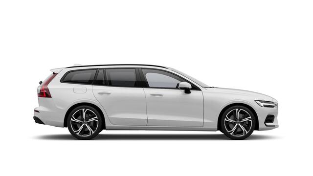 Volvo V60 T6 Plug-in hybrid AWD Essential | Google | Longe Range | Stuurverwarming | Park Assist | Getint Glas | Stoelverwarming Voor + Achter | Zwarte Hemelbekleding | Camera | Lederen Bekleding | Zitverlenging | 19" LM