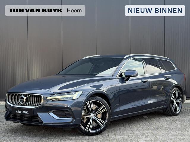 Volvo V60 2.0 T8 Twin Engine AWD Inscription 360 camera/ schuifdak /intellisafe/ head up display/ extra getint glas/ 19 inch/ trekhaak/ harman kardon