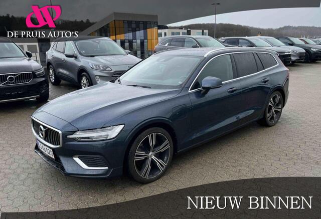 Volvo V60 2.0 T6 Recharge AWD Inscription Long Range Panodak Harman Kardon "LM 19inch Multispaak Diamond" Leer+Memo Stoel+stuurverwarming