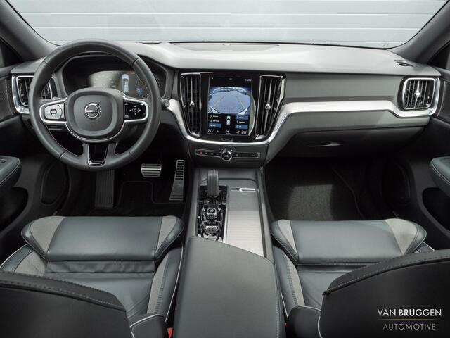Volvo V60 2.0 B4 R-Design Pano HK-Audio Trekhaak 360 Leder 20" BTW