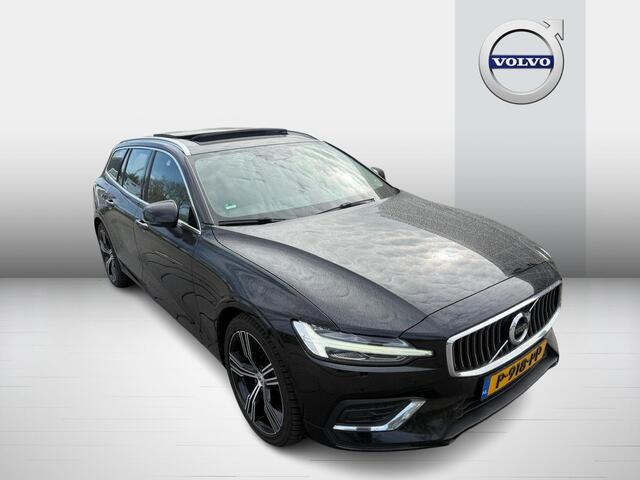 Volvo V60 2.0 B4 Inscription | Trekhaak | Harman Kardon Audio | Panoramadak | Achteruitrijcamera | Keyless Entry | Elektrische Achterklep | Lederen Bekleding | Lichtmetalen Velgen 19 inch | Navigatie | Apple Carplay | Android Auto