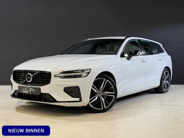 Volvo V60 2.0 T8 Recharge AWD R-Design | Elektr. trekhaak | Camera | Stoel/stuurverwarming | Carplay | Adaptive cruise