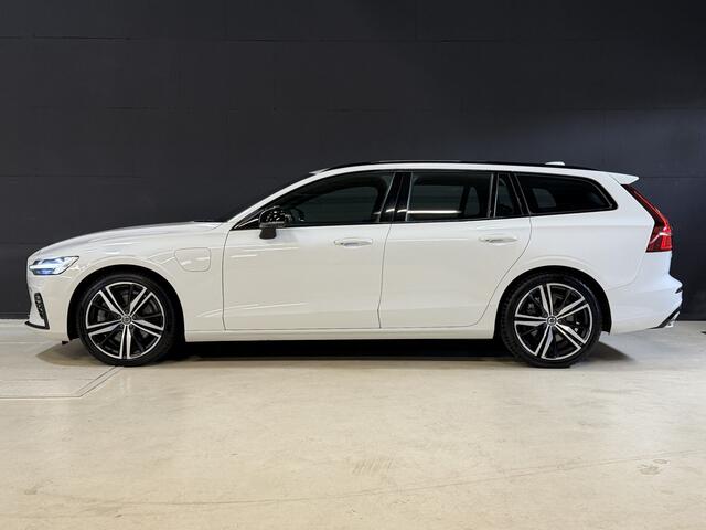 Volvo V60 2.0 T8 Recharge AWD R-Design | Elektr. trekhaak | Camera | Stoel/stuurverwarming | Carplay | Adaptive cruise