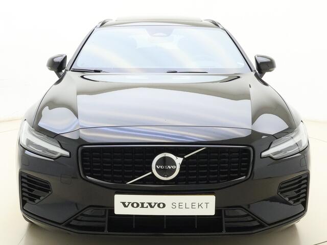 Volvo V60 T8 455pk AWD Ultra Dark / HUD / Sportleder / Gelaagde ruiten / Schuif/- kanteldak / ACC / Memory / H&K audio /
