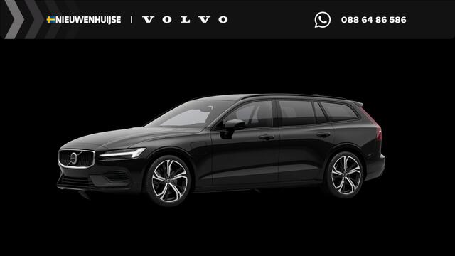 Volvo V60 2.0 T6 Plug-in hybrid AWD Essential | Adaptieve Cruise Control | Leder | Zwarte Hemel | 19 Inch | Stoel + Stuurverwarming | Extra Getint Glas | Park Assist V+A