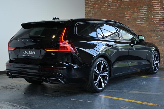 Volvo V60 B4 R-Design | Bowers & Wilkins Premium Audio | Adaptive Cruise Control | Gelamineerde Zijruiten | 360° Parkeercamera | BLIS | 20'' Lichtmetalen velgen | Parkeersensoren voor + achter | Panoramadak | Dealeronderhouden |