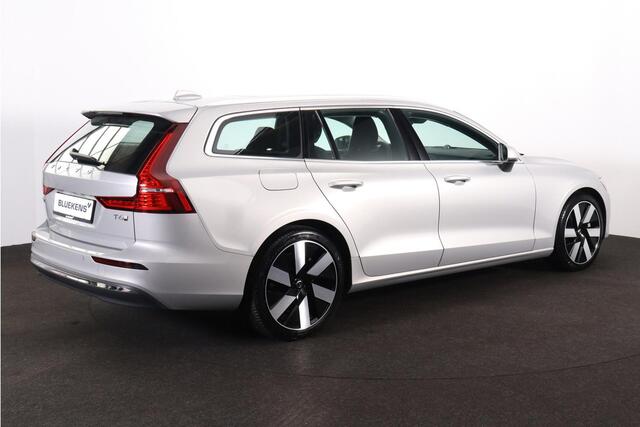 Volvo V60 T6 Recharge AWD Plus Bright - Panorama/schuifdak - Bowers & Wilkins audio - Parkeercamera achter - Verwarmde voorstoelen, stuur & achterbank - Parkeersensoren voor & achter - Elektr. bedienb. voorstoelen met geheugen - Cruise control - 19' LMV