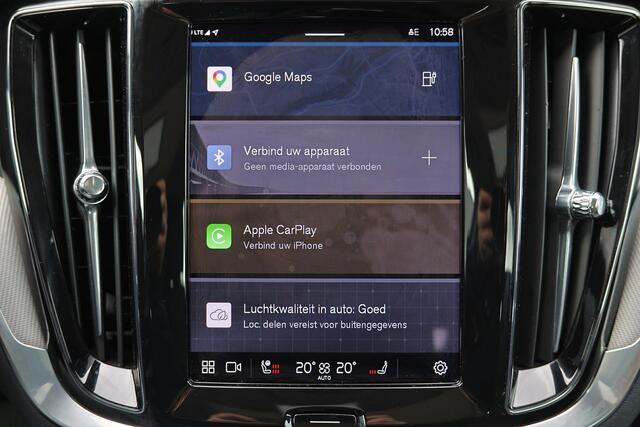 Volvo V60 T6 Recharge AWD Plus Bright - Panorama/schuifdak - Bowers & Wilkins audio - Parkeercamera achter - Verwarmde voorstoelen, stuur & achterbank - Parkeersensoren voor & achter - Elektr. bedienb. voorstoelen met geheugen - Cruise control - 19' LMV
