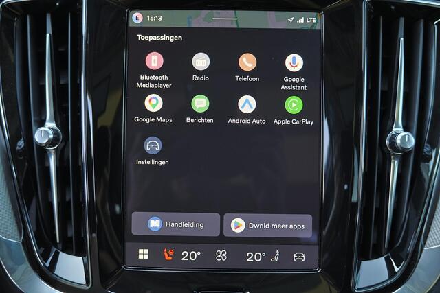 Volvo V60 T6 Recharge AWD Plus Dark - Panorama/schuifdak - IntelliSafe Assist & Surround - 360º Camera - Harman/Kardon audio - Verwarmde voorstoelen, stuur & achterbank - Parkeersensoren voor & achter - Elektr. bedienb. voorstoelen met geheugen - Head up display - 