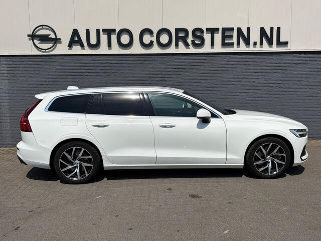 Volvo V60 2.0 T5 251PK Aut. Leder Wegkl.Trekhaak Navi Ecc Adap.Cruise Contourstoelen Apple CarPlay Android Auto Bordherk. High Performance Audio Pdc Momentum Elek.Stoelen+Memory Elek.Achterklep Privacy Glas Lmv 18" Regensensor 1.800KG Trekgewicht Origineel Nederlan