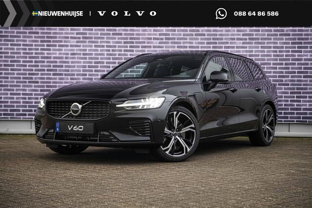 Volvo V60 2.0 T6 Plug-in hybrid AWD Ultra Dark | Schuif-/kanteldak | Head Up Display | Donker Glas | Sportstoelen | Power Seats | Harman Kardon |