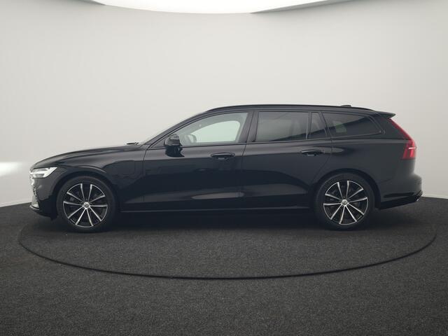 Volvo V60 T6 Recharge AWD R-Design LONG RANGE PHEV 350pk Dealer O.H. | Trekhaak Af Fabriek | Camera | Sportstoelen Memory & Verwarmd | Stuur Verwarmd | Apple Carplay | Keyless | DAB | Cruise Control | Plug In Hybrid |