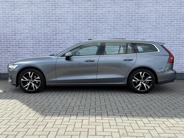 Volvo V60 2.0 B3 Business Pro | Trekhaak | Panoramadak | Achteruitrijcamera | Parkeersensoren | Keyless Entry | Elektrische Achterklep | Cruise Control Adaptief | BLIS | Navigatie | Apple Carplay | Android Auto