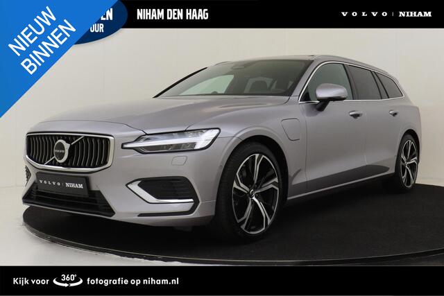 Volvo V60 T6 PLUG-IN HYBRID AWD ULTRA BRIGHT *UNIEK!* -PANO.DAK|BOWERS&WILKINS|SLATE|360°CAM|HEAD-UP DISP.|PRIVACY.GLAS|TREKHAAK|19"|SoH:98%