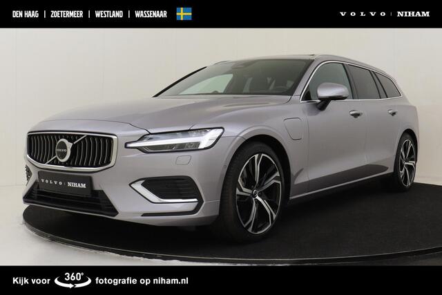 Volvo V60 T8 PLUG-IN HYBRID AWD ULTRA BRIGHT *UNIEK!* -PANO.DAK|BOWERS&WILKINS|SLATE|360°CAM|HEAD-UP DISP.|PRIVACY.GLAS|TREKHAAK|19"|SoH:100%