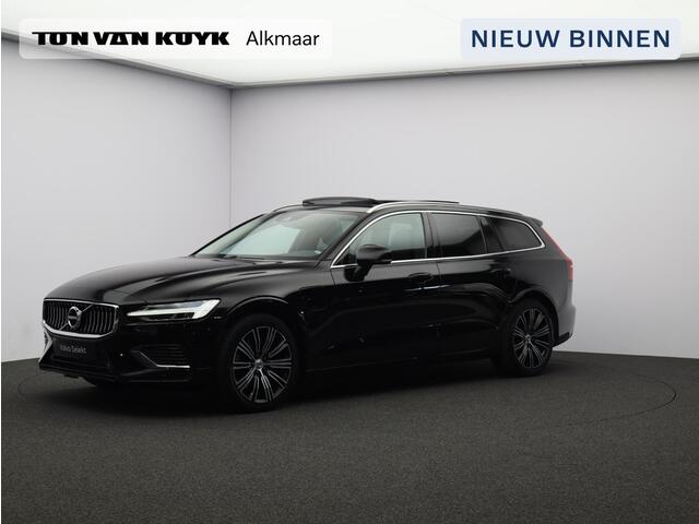 Volvo V60 2.0 T8 Recharge AWD Inscription / Trekhaak / Pan. dak / Privacy glass / Elektr. bed. stoelen / Stoel+stuurwielverwarming