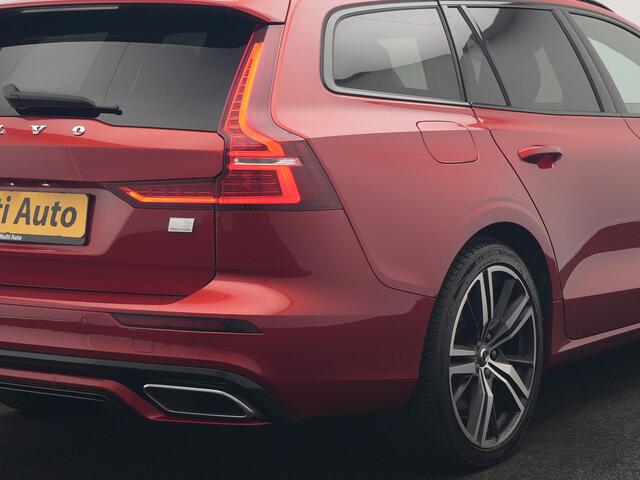 Volvo V60 T6 Recharge AWD R-Design PHEV 340pk Dealer O.H | Trehaak Af Fabriek | Camera | Lederen Sportstoelen Memory & Verwarmd | Cruise Control | Pilot Assist | Apple Carplay | Keyless | Stuurverwarming | Virtual | Navigatie | DAB | 19"L.M | Plug In Hybrid |