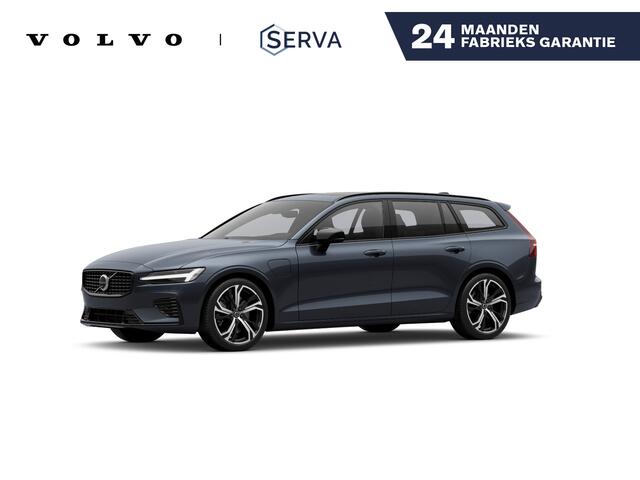 Volvo V60 T6 Plug-in hybrid AWD Ultra Dark | Panoramadak | 360° camera | Head-up display | Harman Kardon | Stoel- en stuurverwarming