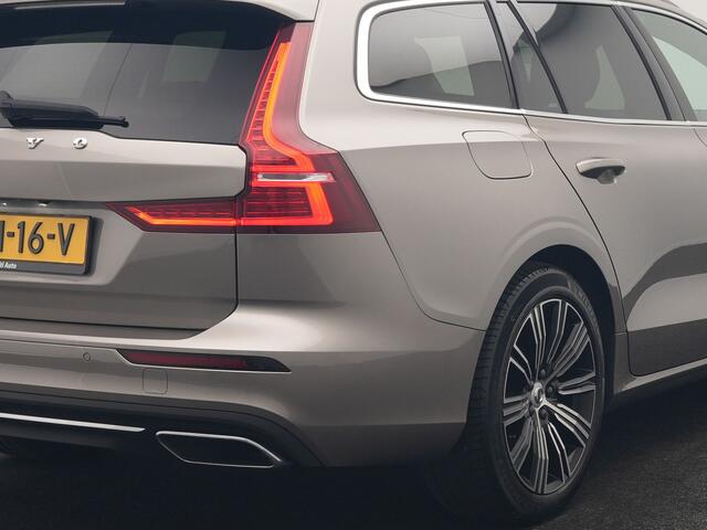 Volvo V60 T6 Recharge AWD Inscription PHEV 340pk Dealer O.H | Trekhaak Af Fabriek | Adaptive Cruise | 360 Camera | Head Up | Lederen Sportstoelen Memory & Verkoeling | Keyless | Apple Carplay | Stoel & Stuurverwarming | Virtual | Navigatie | DAB | 18"L.M | Plug In Hybrid |