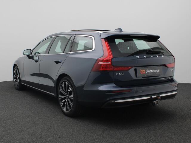 Volvo V60 2.0 B4 Plus Bright 197PK Aut. Panoramadak, Trekhaak, Memorystoelen, Harman Kardon Audio, 18" LM Velgen, Stoelverwarming, Standkachel, 360gr. Camera