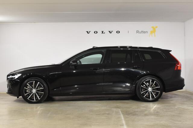 Volvo V60 T8 455PK Automaat Plug-in hybrid AWD Plus Dark / 360 Camera / Harman Kardon / Head-up display / Panorama schuifdak / Stoel- en stuurverwarming / Trekhaak / Elektrische stoelen met geheugen