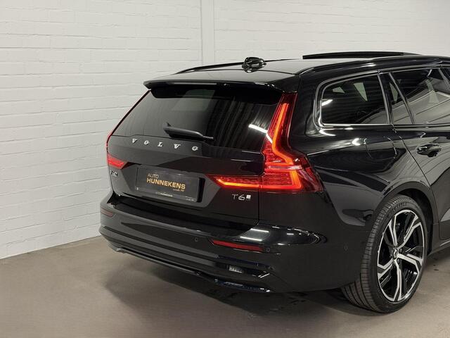 Volvo V60 2.0 T6 Plug-in hybrid AWD Plus Dark Open dak | Harman/Kardon | Adapt. cruise | 360 camera | Verwarmde voorruit | Stuur-/Stoelverwarming | Google | Keyless