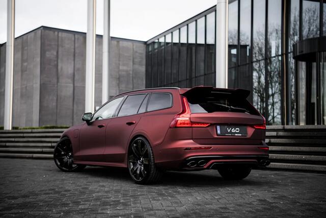 Volvo V60 2.0 T8 Hybrid AWD | Ultra Dark | Heico pakket | Polestar tuning | 21" | Bower Wilkins | Panodak | Leer | Incl BTW