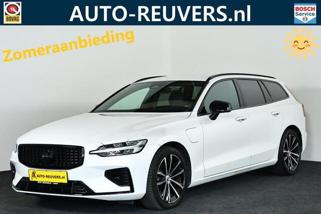 Volvo V60 2.0 T6 Plug-in hybrid AWD Plus Dark Navi / CarPlay / Leder / Memory / DAB / Trekhaak